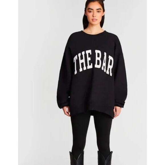 (XL) NWT The Bar Varisty Arlo Sweatshirt - Picture 1 of 6